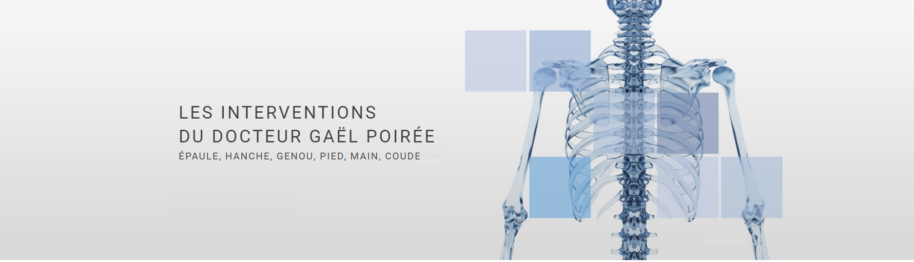 chirurgie orthopedique traumatologie nice docteur Gael Poirée